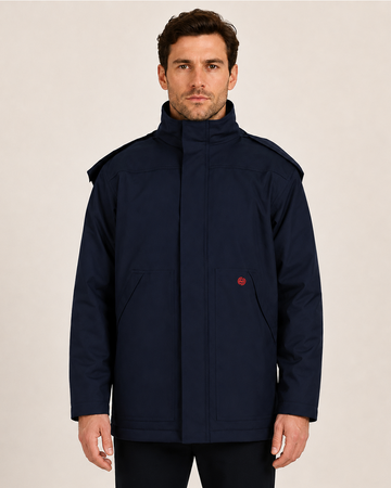 NKE FR STRETCH CANVAS JACКЕТ - NAVY