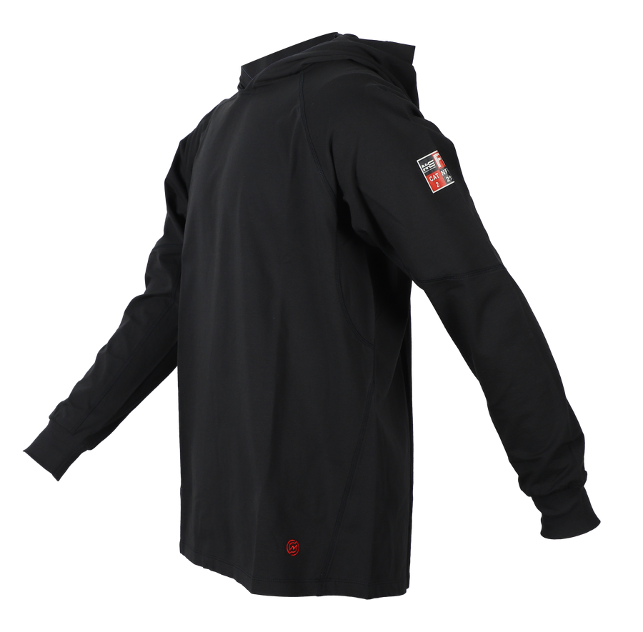 NKE FR LIGHTWEIGHT FLEX HOODIE - BLACK