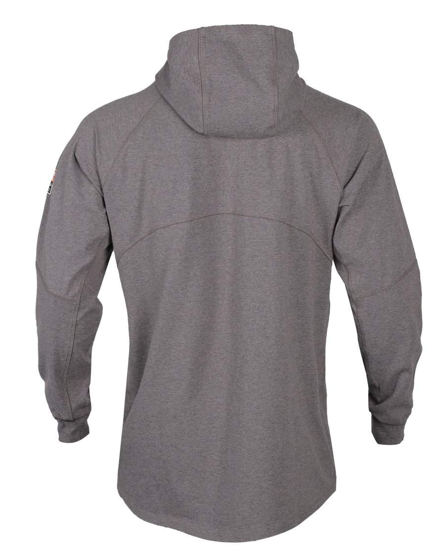 NKE FR LIGHTWEIGHT FLEX HOODIE - CHARCOAL GREY