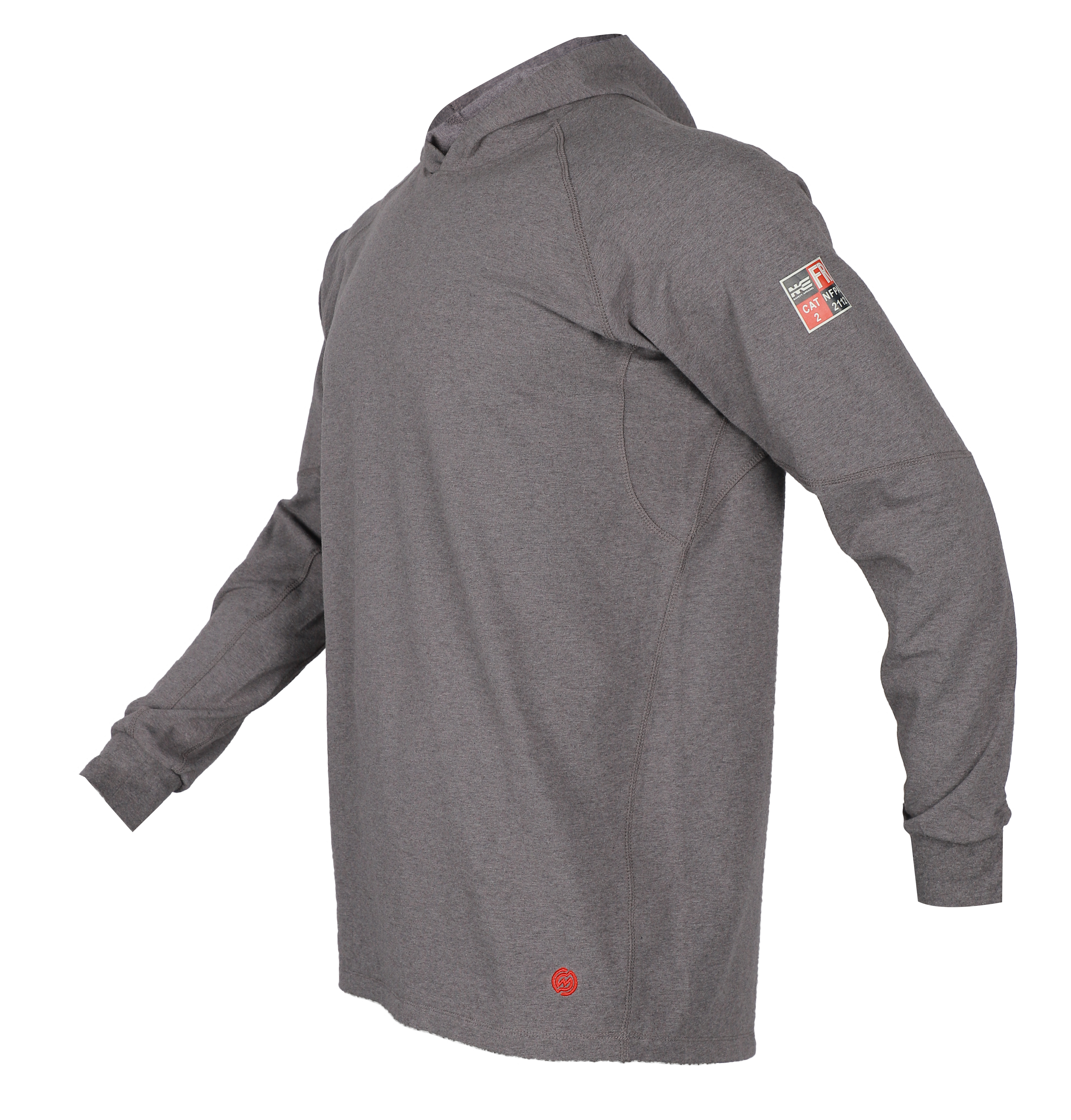 NKE FR LIGHTWEIGHT FLEX HOODIE - CHARCOAL GREY