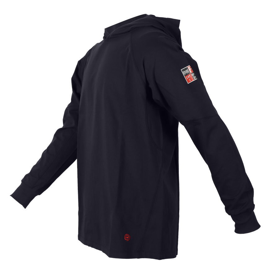 NKE FR LIGHTWEIGHT FLEX HOODIE - NAVY