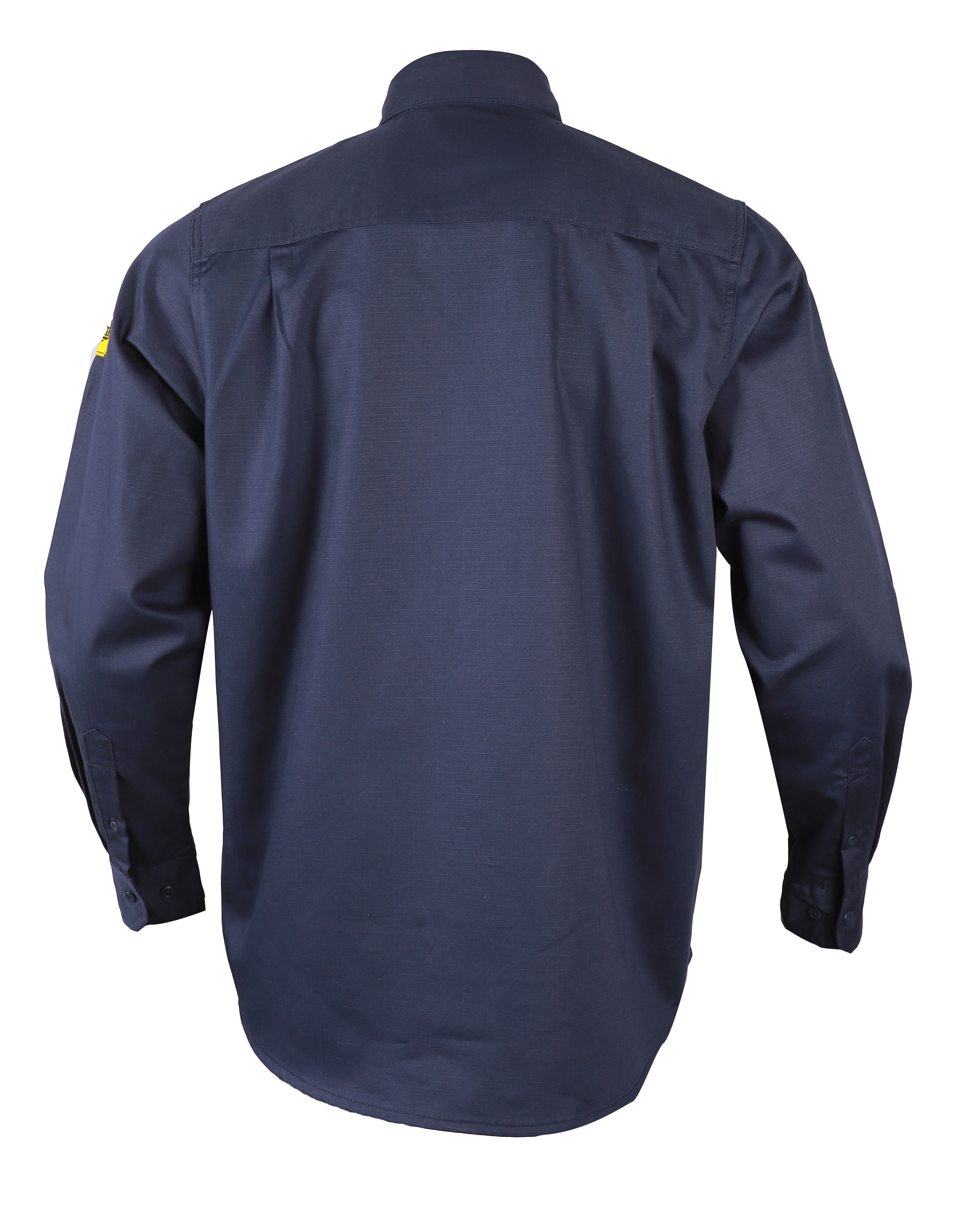 NKE FR SHIELD WORK BUTTON SHIRT - NAVY