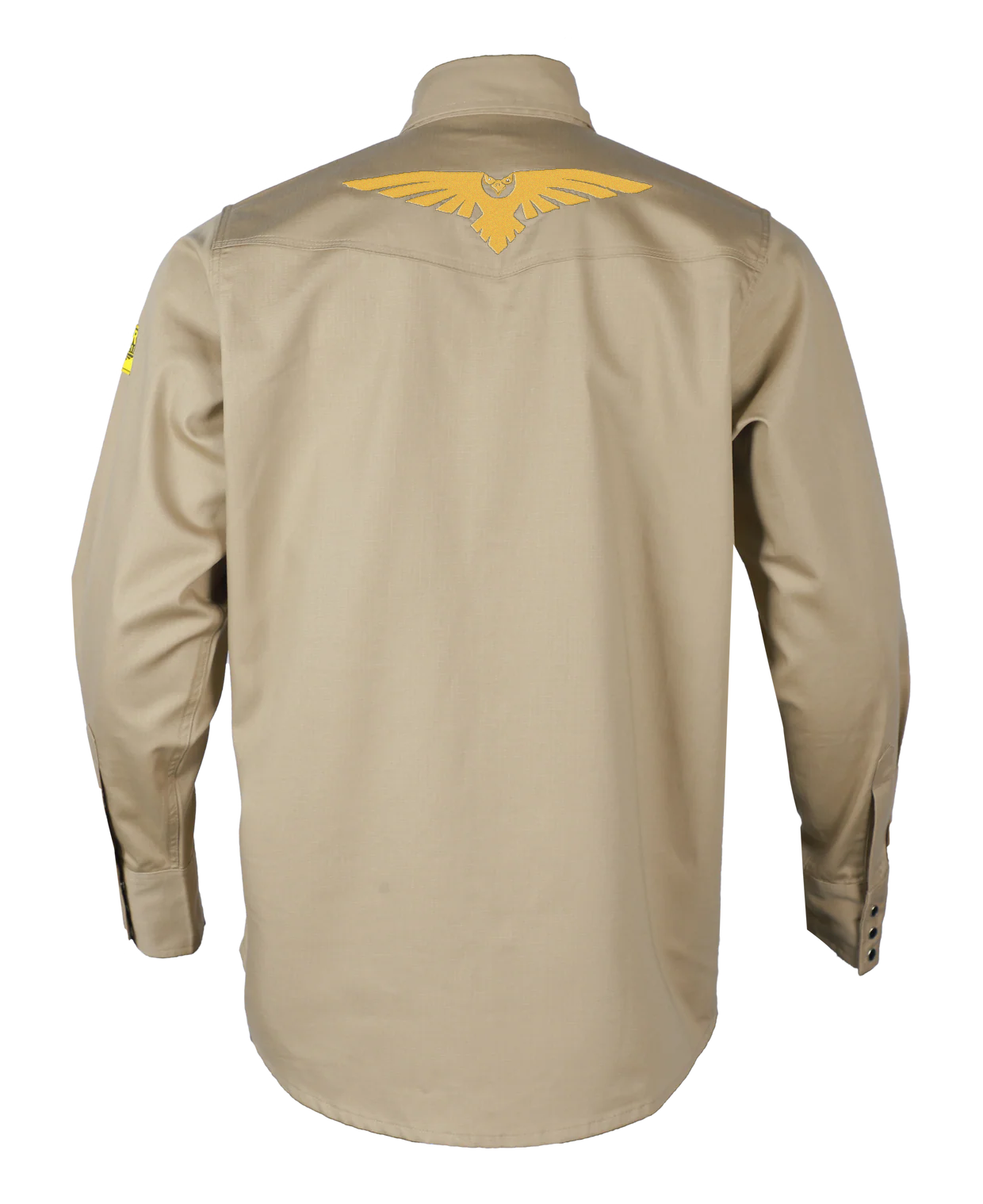 NKE FR GOLDEN EAGLE CREST WORK SNAP SHIRT - KHAKI
