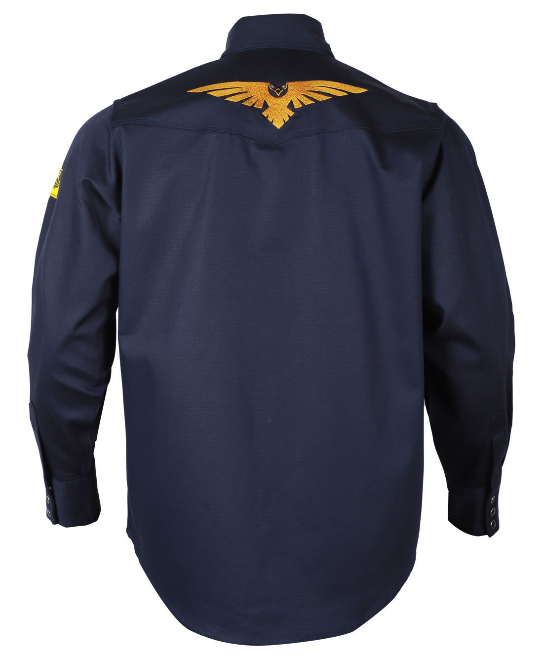 NKE FR EAGLE CREST WORK SNAP SHIRT - NAVY