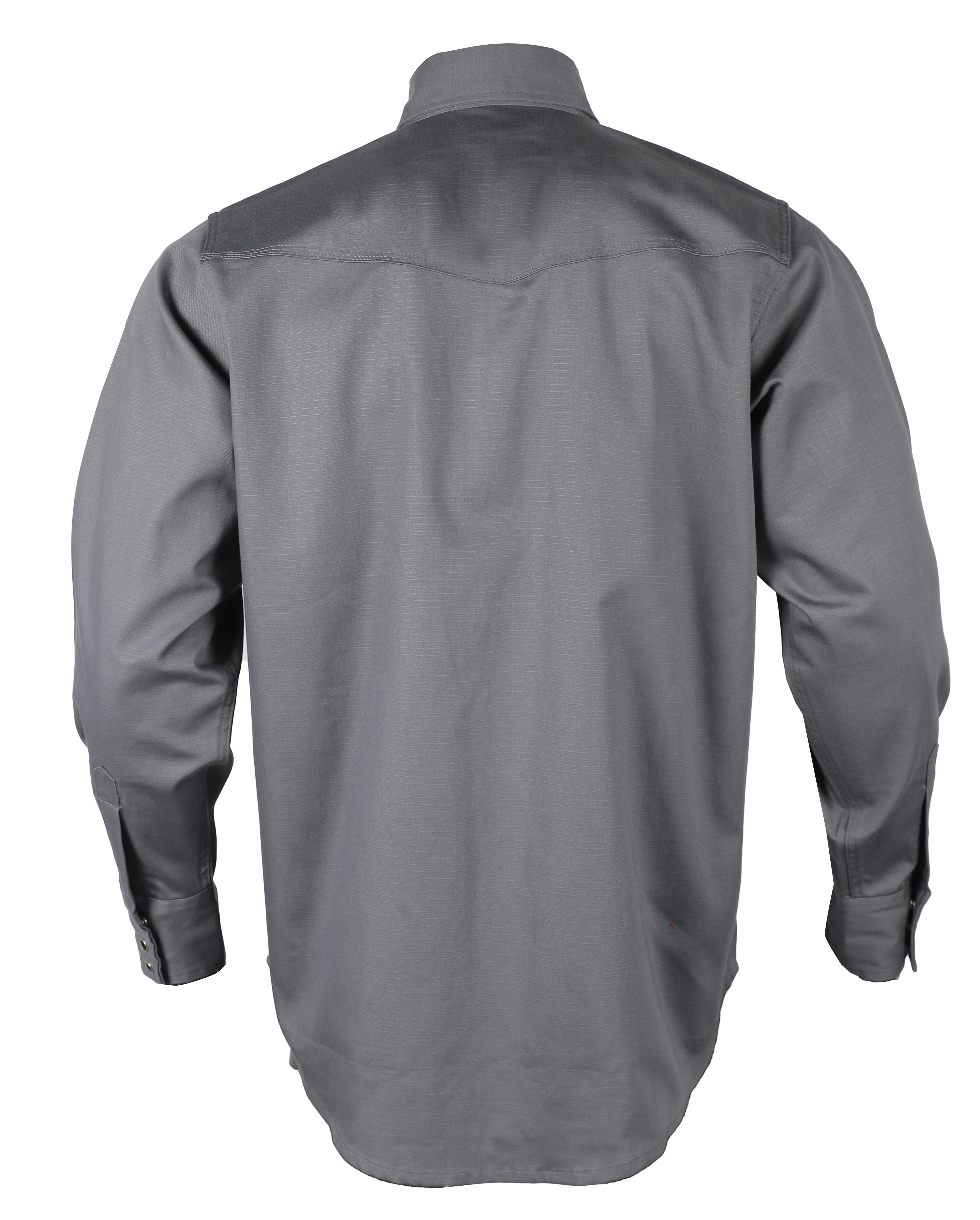 NKE FR EDGE RIPSTOP SNAP SHIRT - GREY