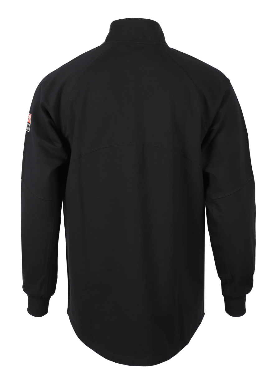 NKE FR LIGHTWEIGHT FLEX 1/4 ZIP SWEATSHIRT - BLACK