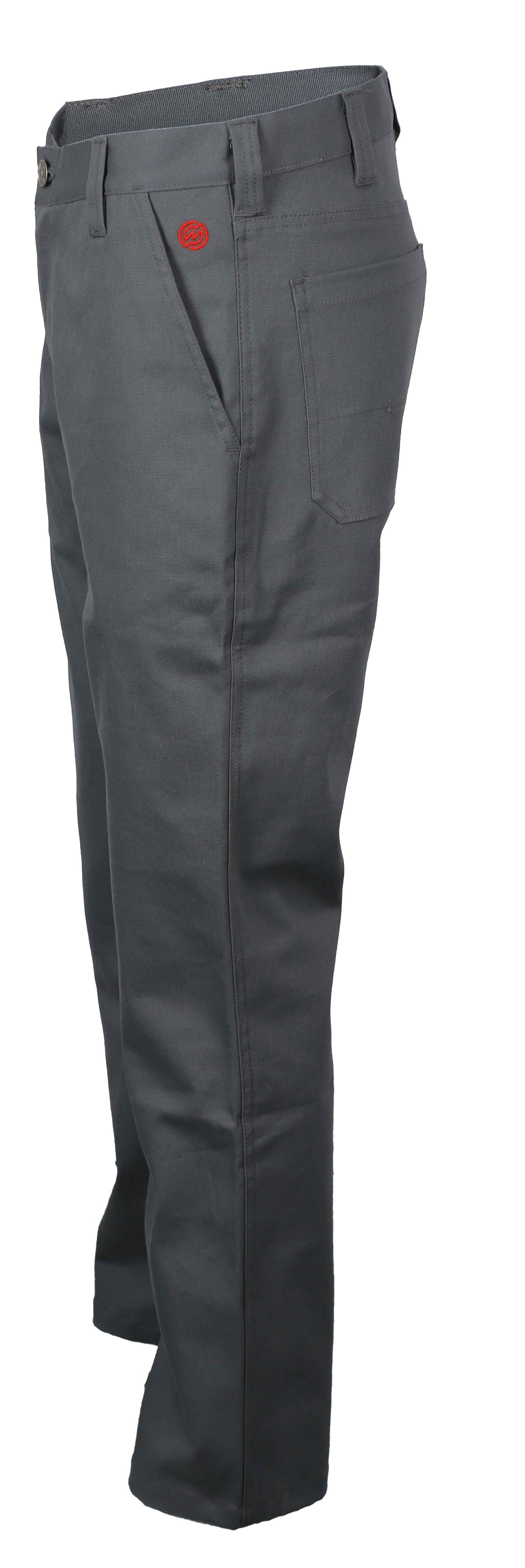 NKE SAFETY APPAREL FR FLEX CANVAS STRETCH WORK PANTS - GREY