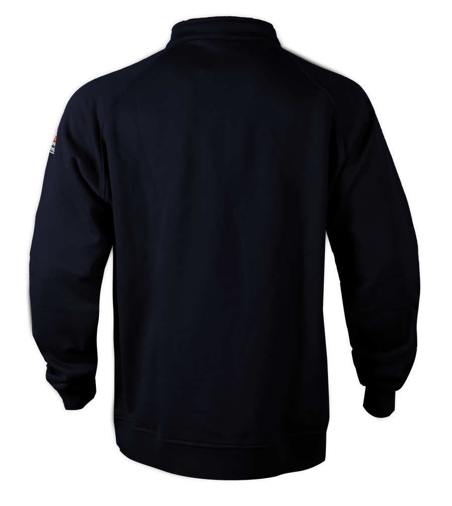 NKE FR 1/4 ZIP SWEATSHIRT - NAVY