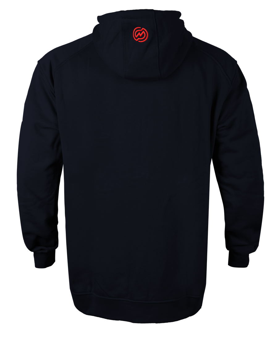 NKE FR FULL ZIPPER HOODIE - NAVY