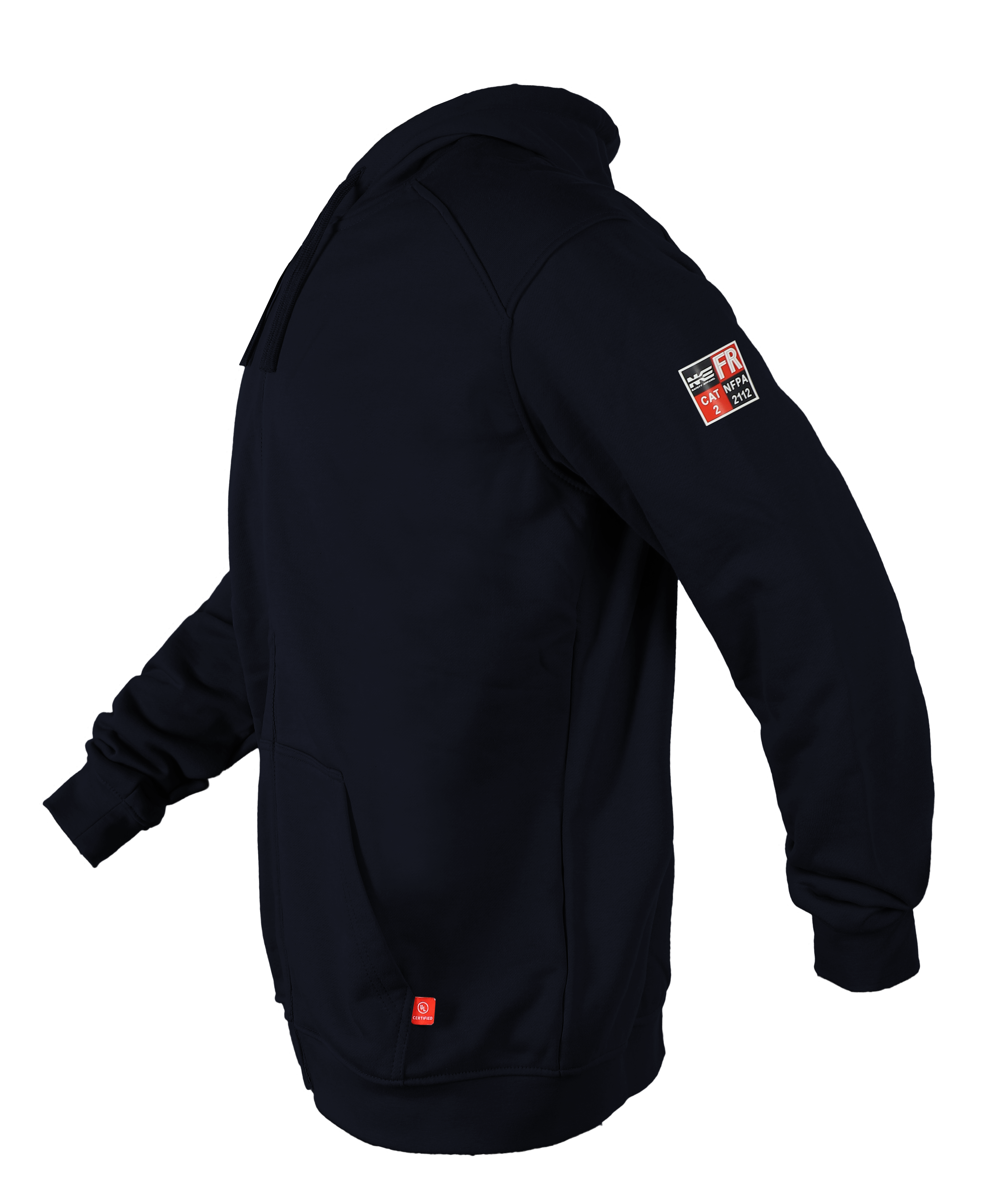 NKE FR FULL ZIPPER HOODIE - NAVY