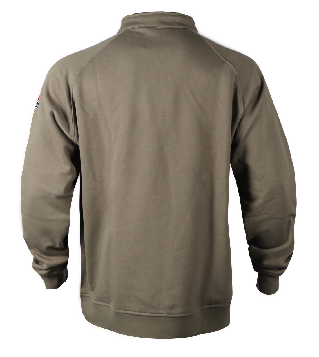 NKE FR 1/4 ZIP SWEATSHIRT - OD GREEN