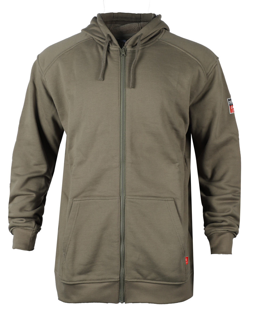 NKE FR FULL ZIPPER HOODIE - OD GREEN