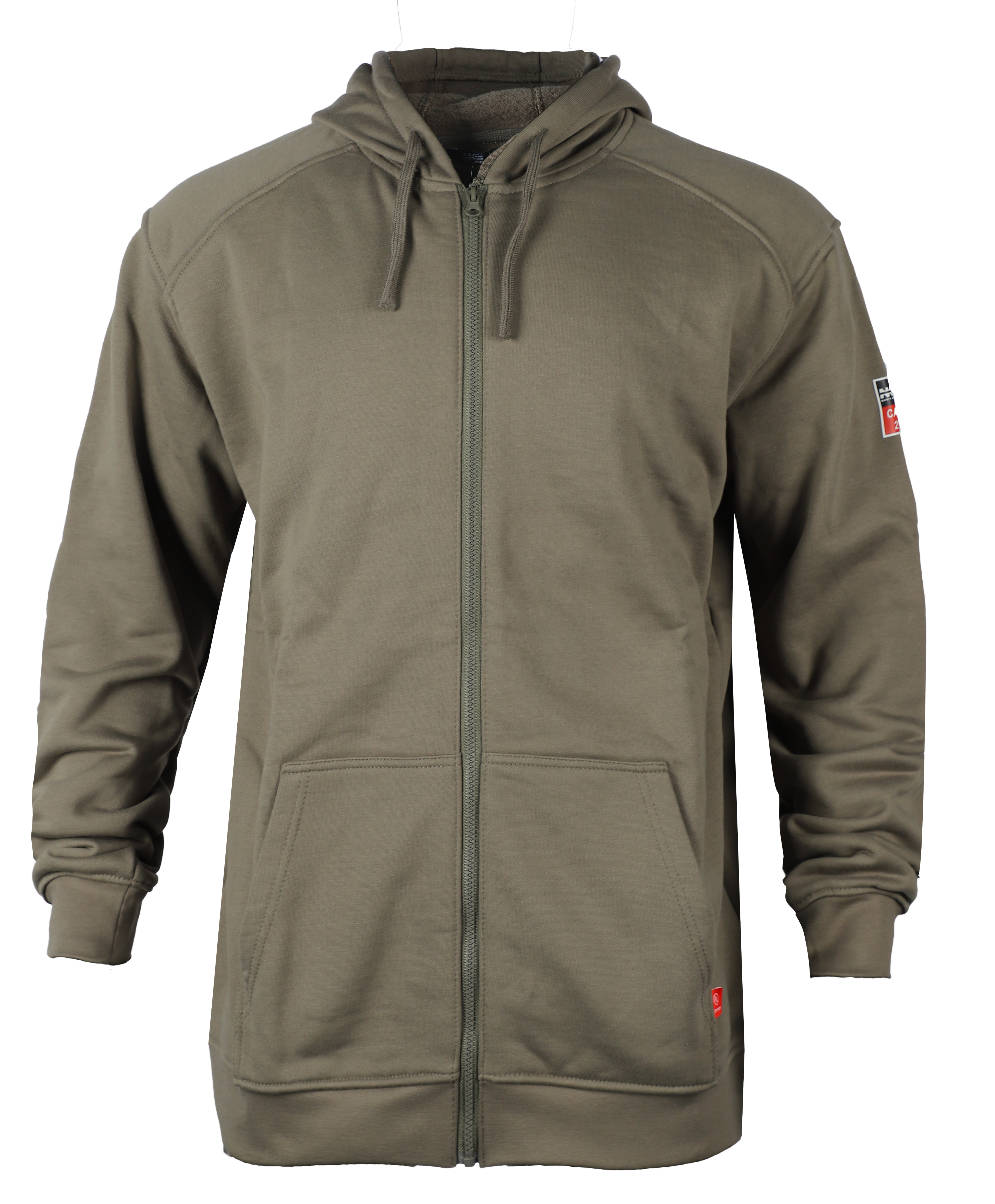 NKE FR FULL ZIPPER HOODIE - OD GREEN