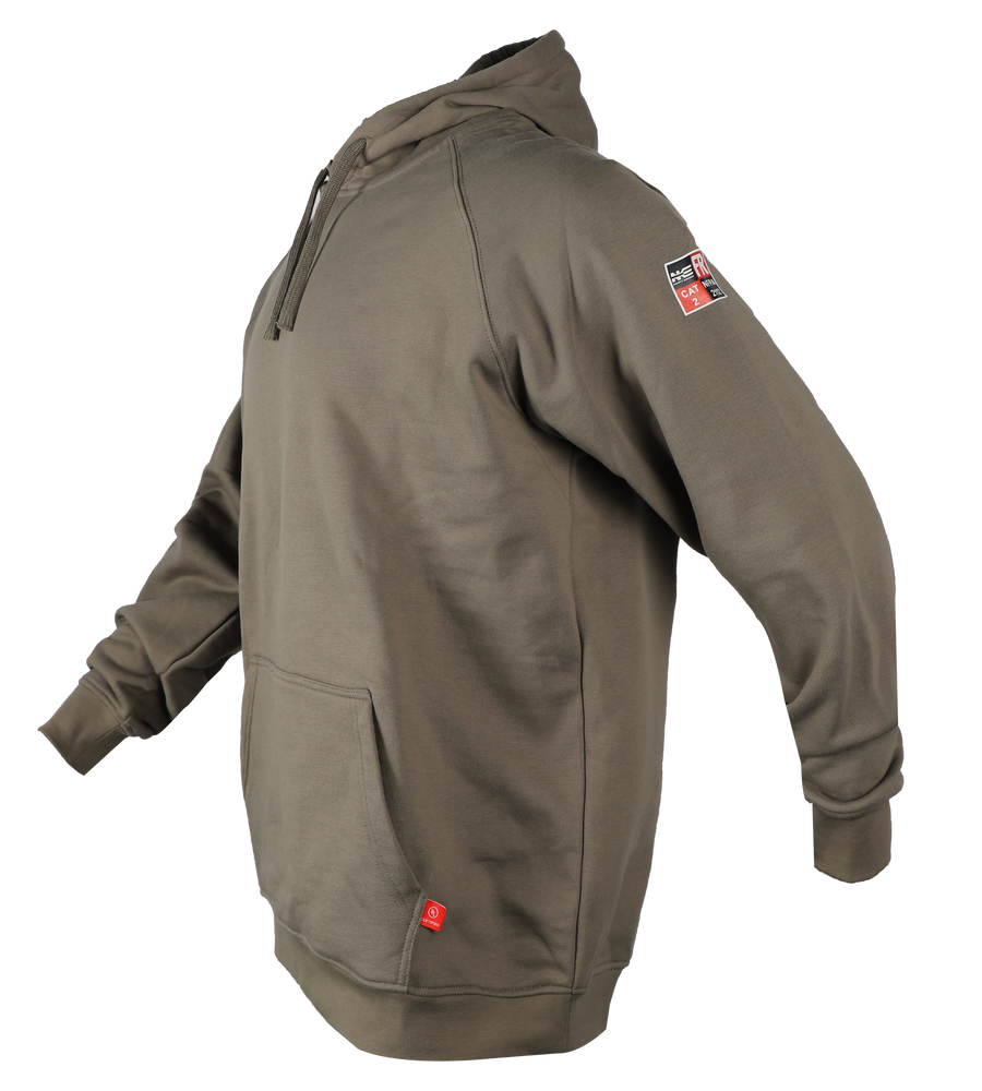 NKE FR PULLOVER - OD GREEN