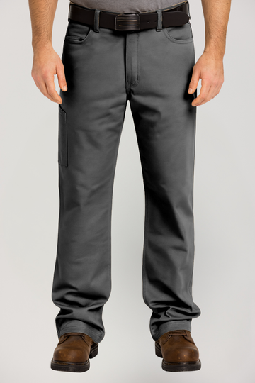 NKE SAFETY APPAREL FR FLEX CANVAS STRETCH WORK PANTS - GREY