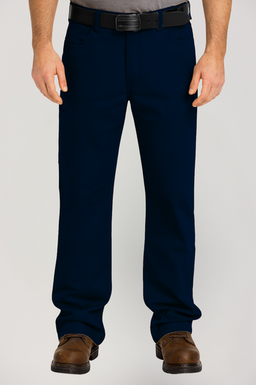 NKE SAFETY APPAREL FR FLEX CANVAS STRETCH WORK PANTS - NAVY